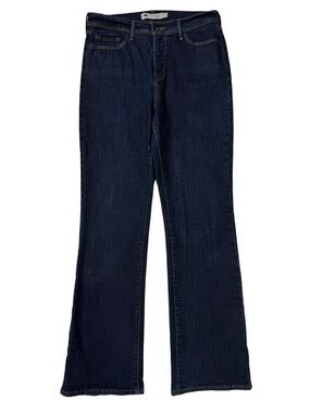 {Levi's} "Perfectly Slimming 512 Bootcut" Blue Boot Cut High Rise Stretch Jeans